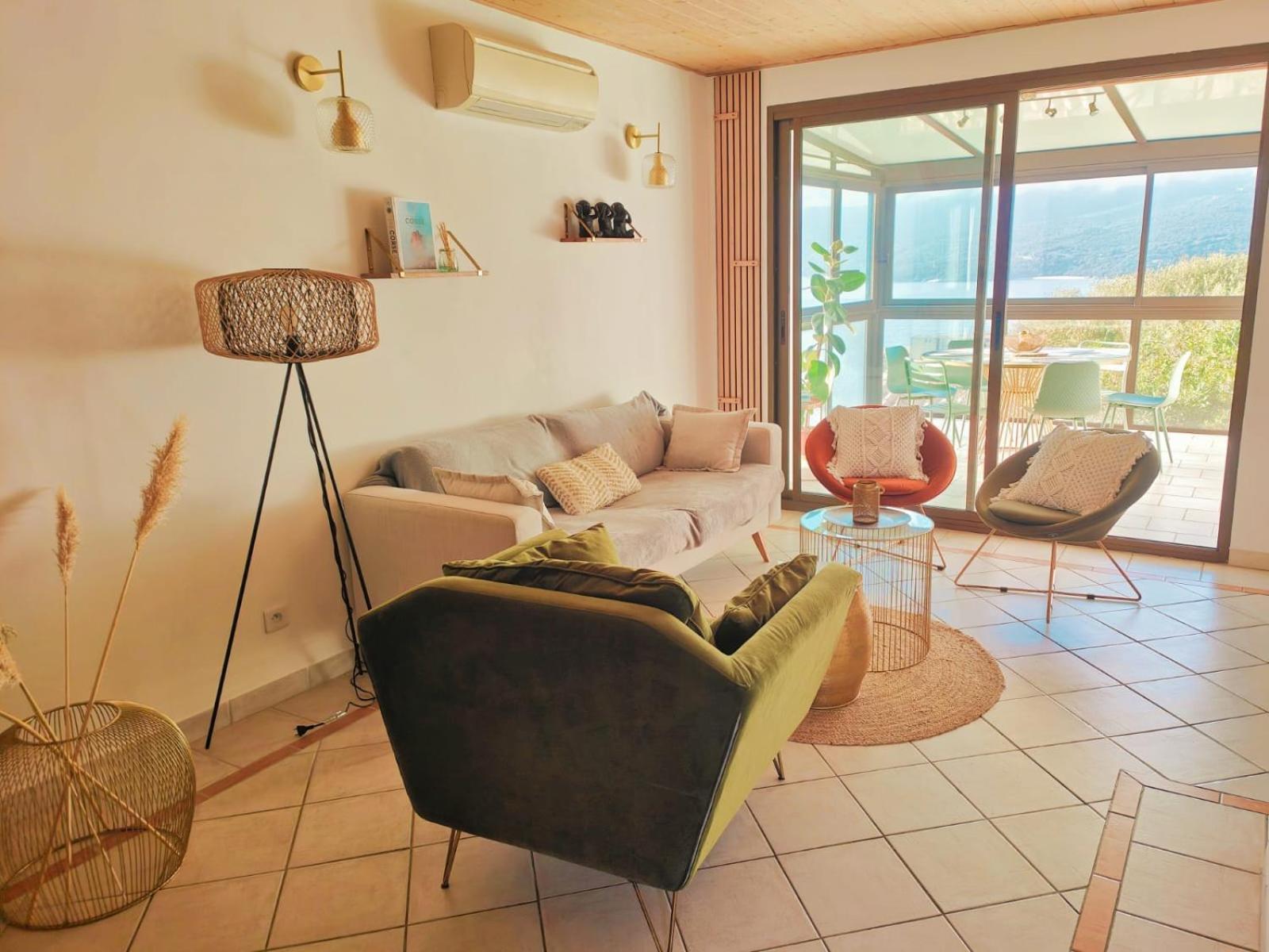 Charmante Petite Maison Magnifique Vue Mer Propriano  Kültér fotó